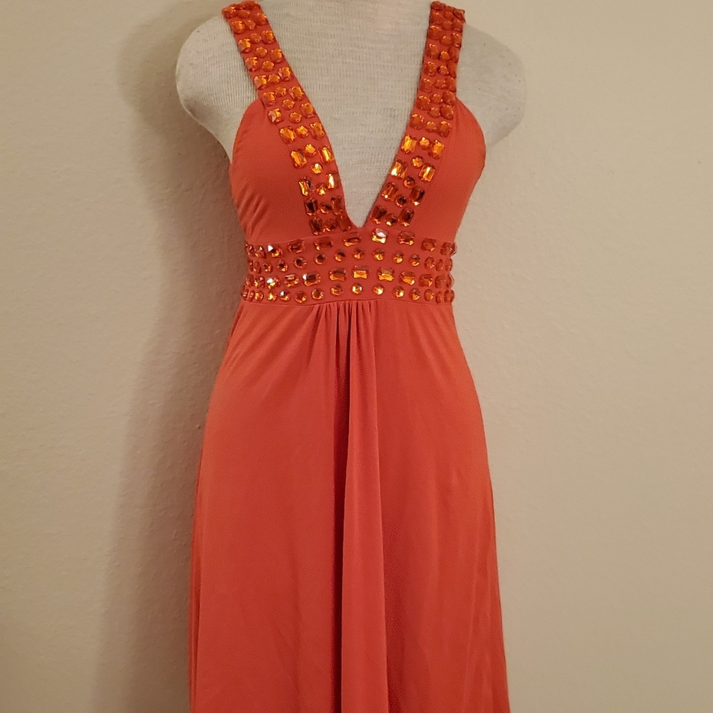 Hot & Delicious orange dress M